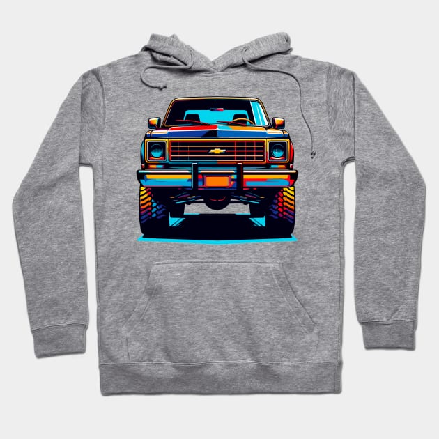 Chevy K5 Blazer Hoodie by Vehicles-Art